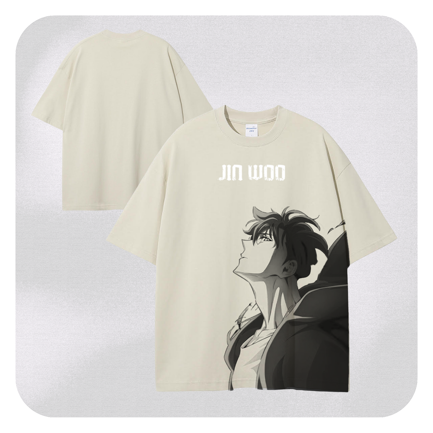 JINWOO V1 VINTAGE OVERSIZE TEE