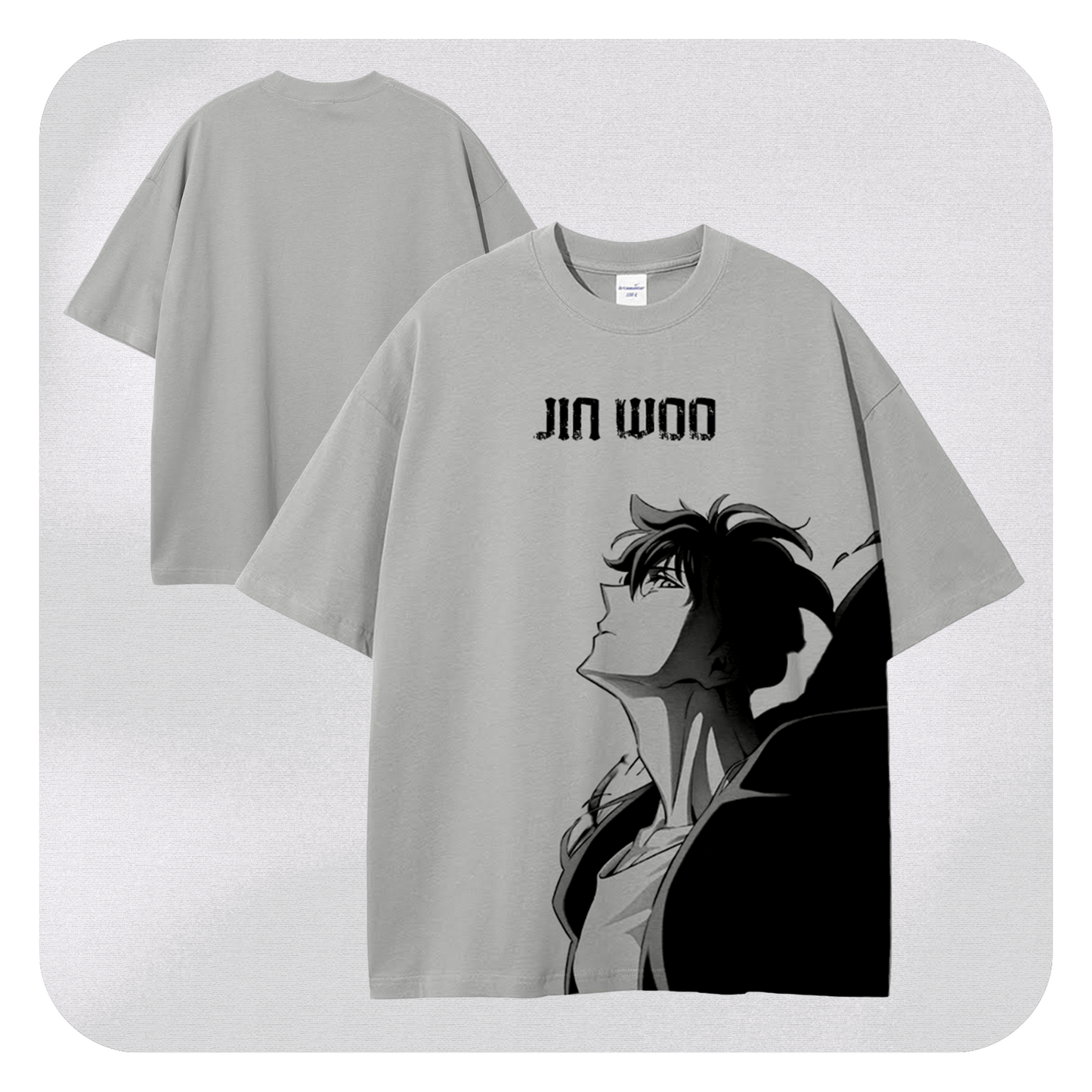 JINWOO V1 VINTAGE OVERSIZE TEE