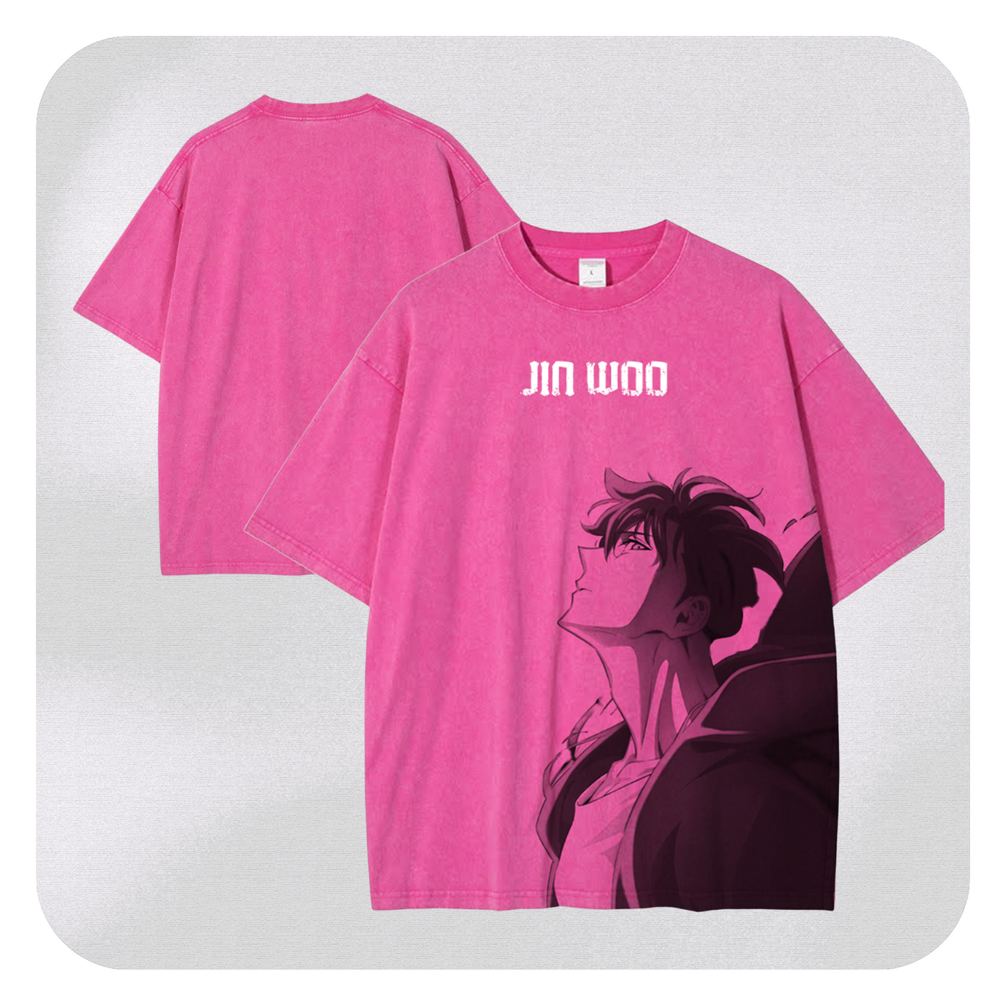JINWOO V1 VINTAGE OVERSIZE TEE