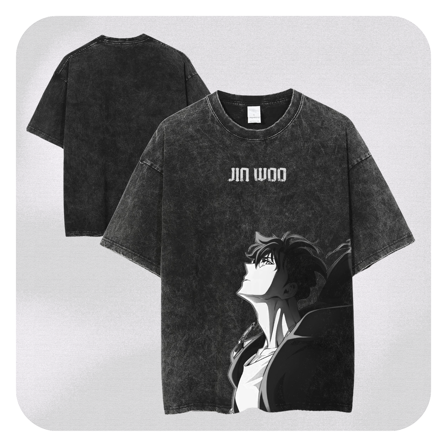 JINWOO V1 VINTAGE OVERSIZE TEE