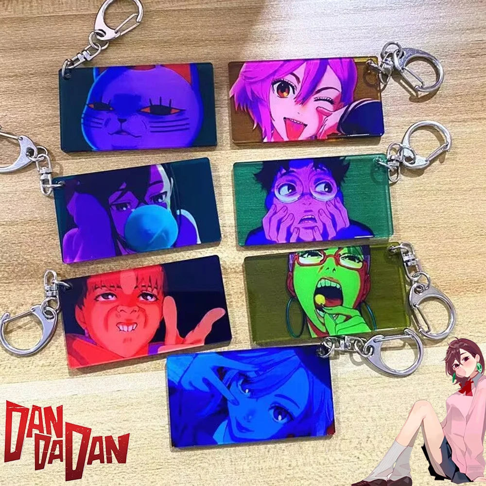 Dandadan Colored Key Chain – Anime-Accessory
