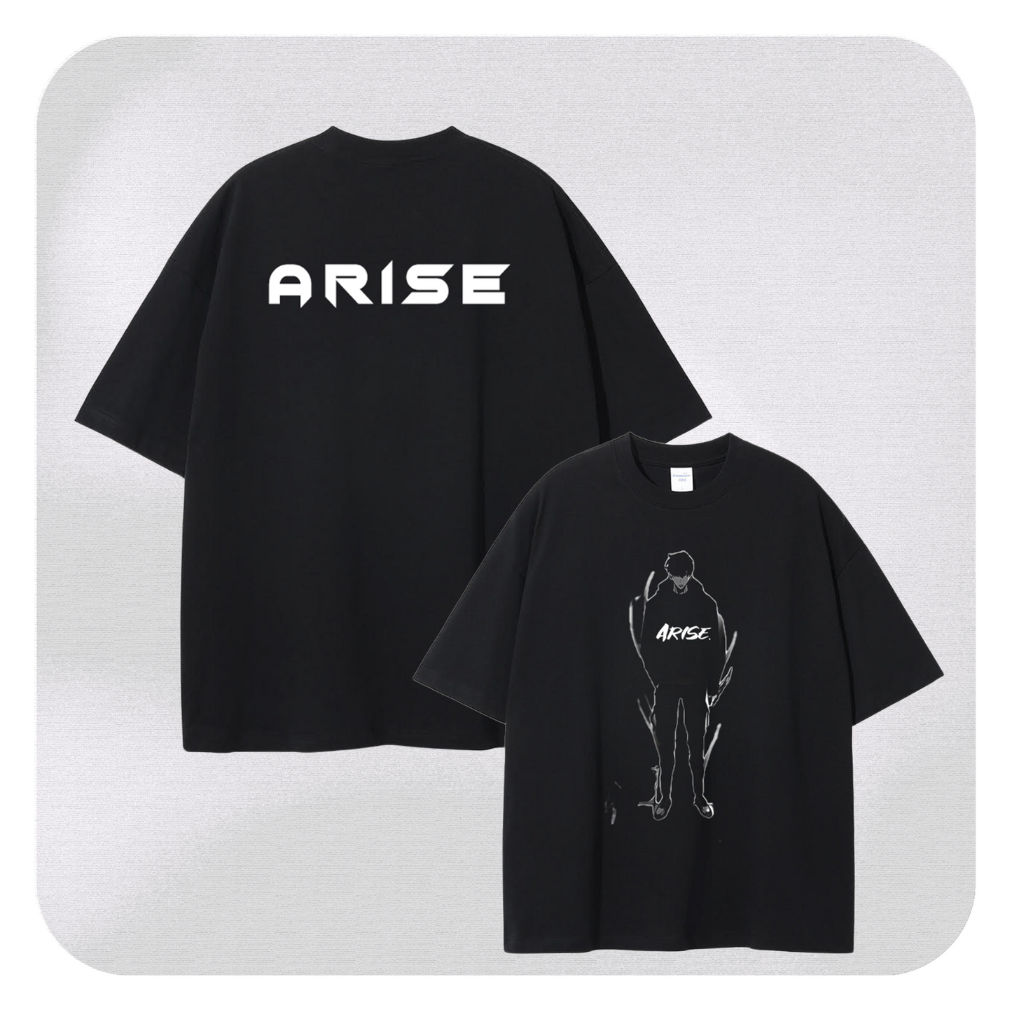 ARISE JIN WOO VINTAGE OVERSIZE TEE