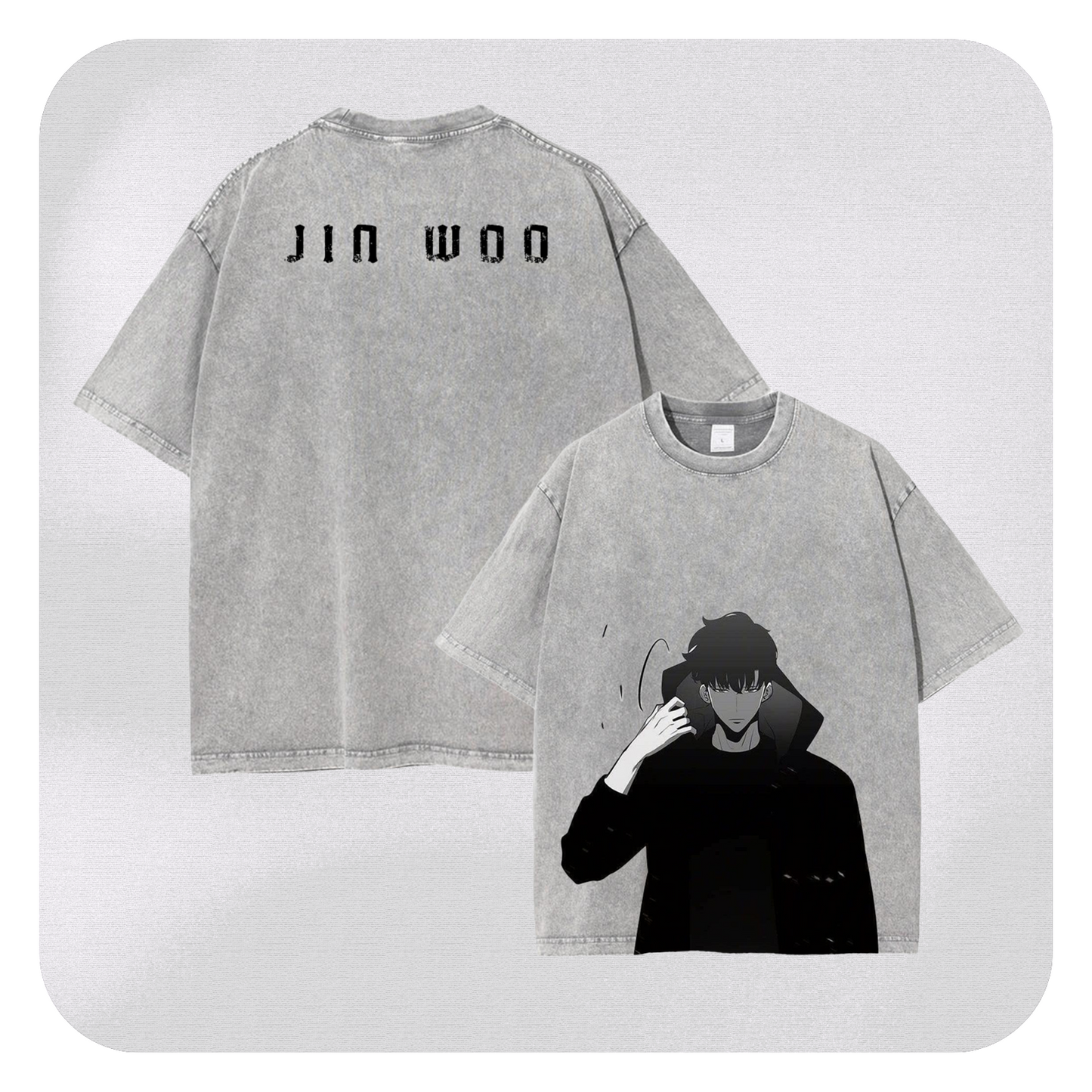JINWOO V2 VINTAGE OVERSIZE TEE