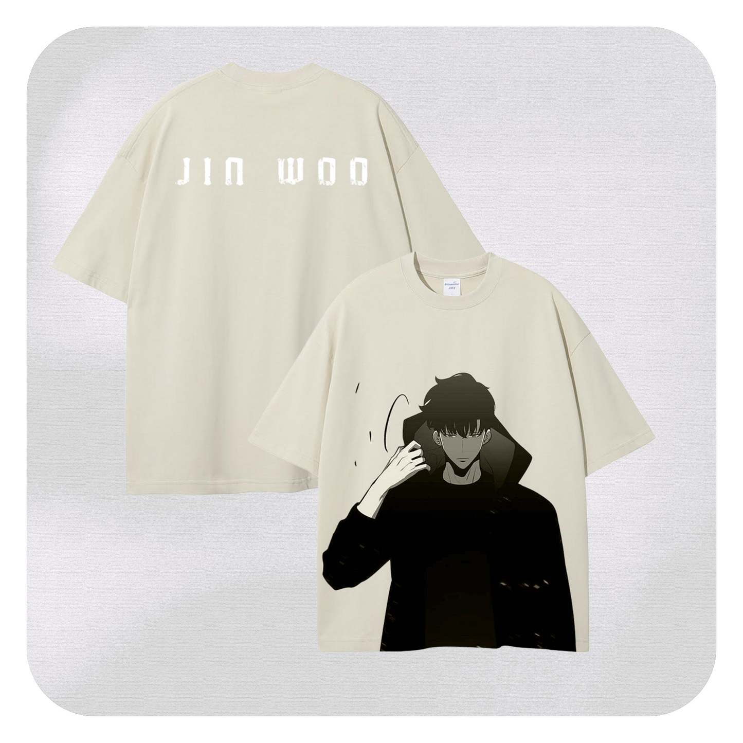 JINWOO V2 VINTAGE OVERSIZE TEE
