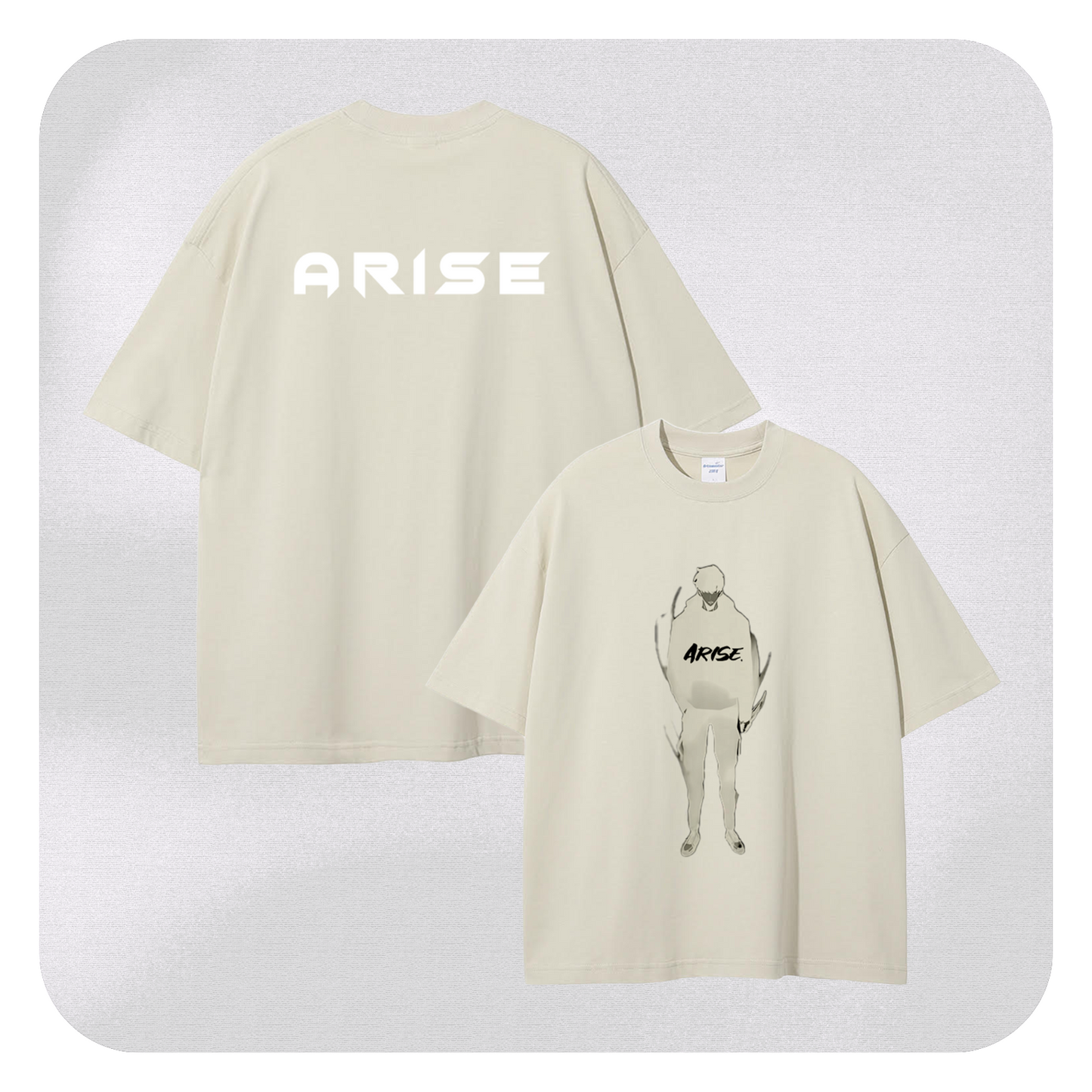 ARISE JIN WOO VINTAGE OVERSIZE TEE