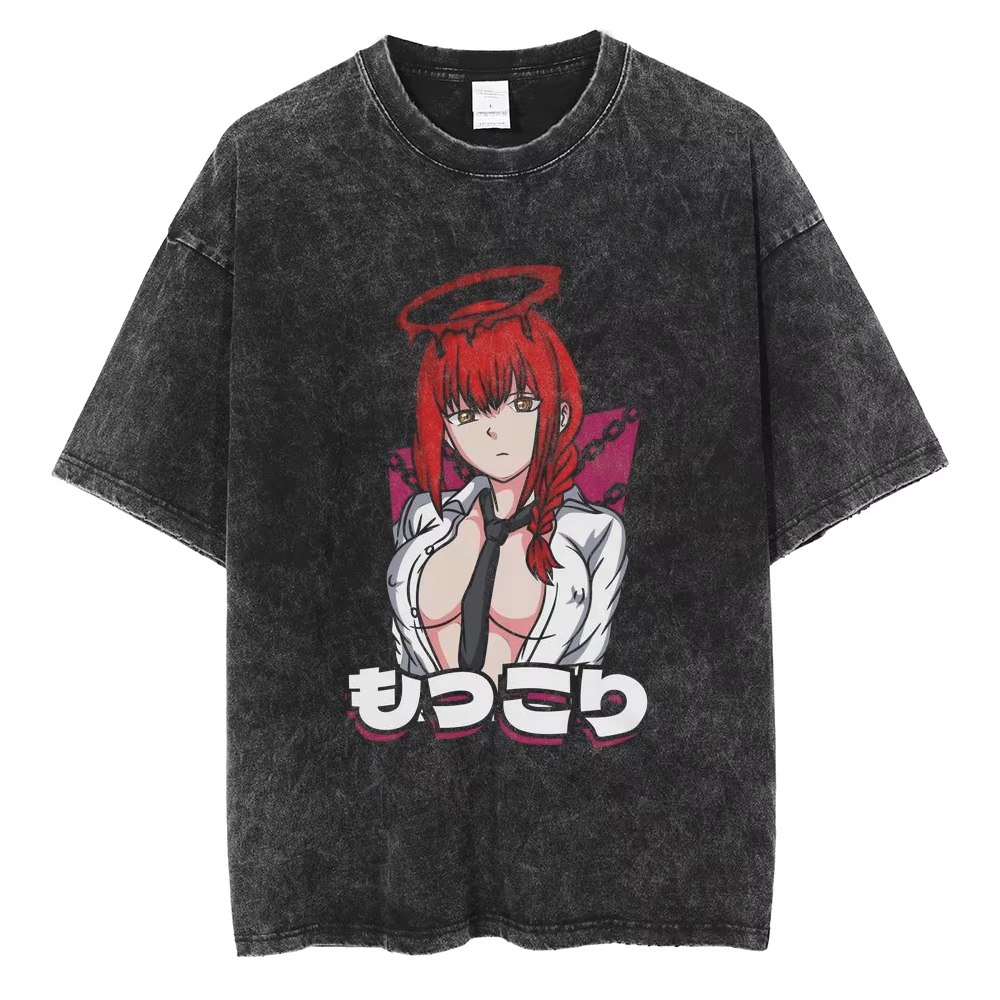 MAKIMA WAIFU V1 VINTAGE OVERSIZE TEE