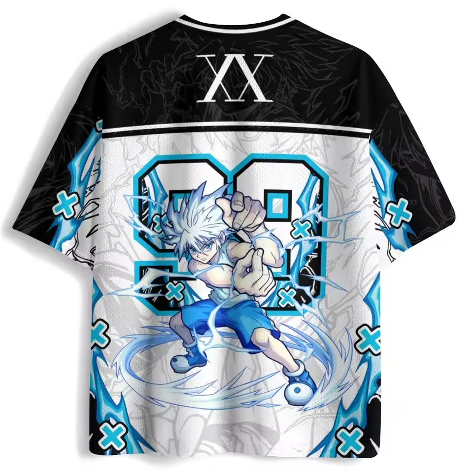 Killua Anime Soccer Jersey
