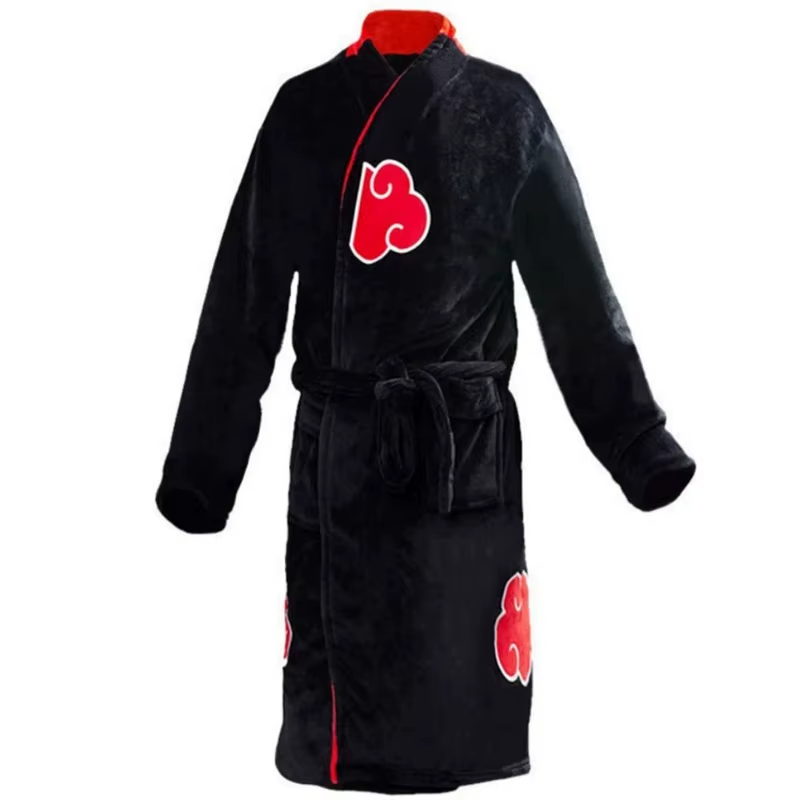 Naruto Akatsuki Cloud Bathrobe