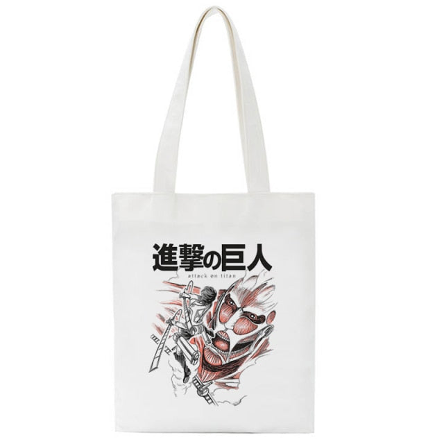 Attack on Titan Tote Bags