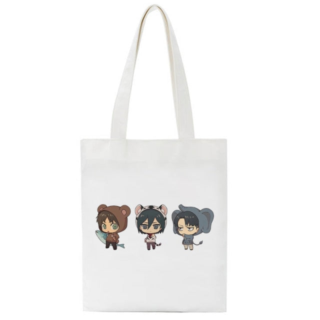 Attack on Titan Tote Bags