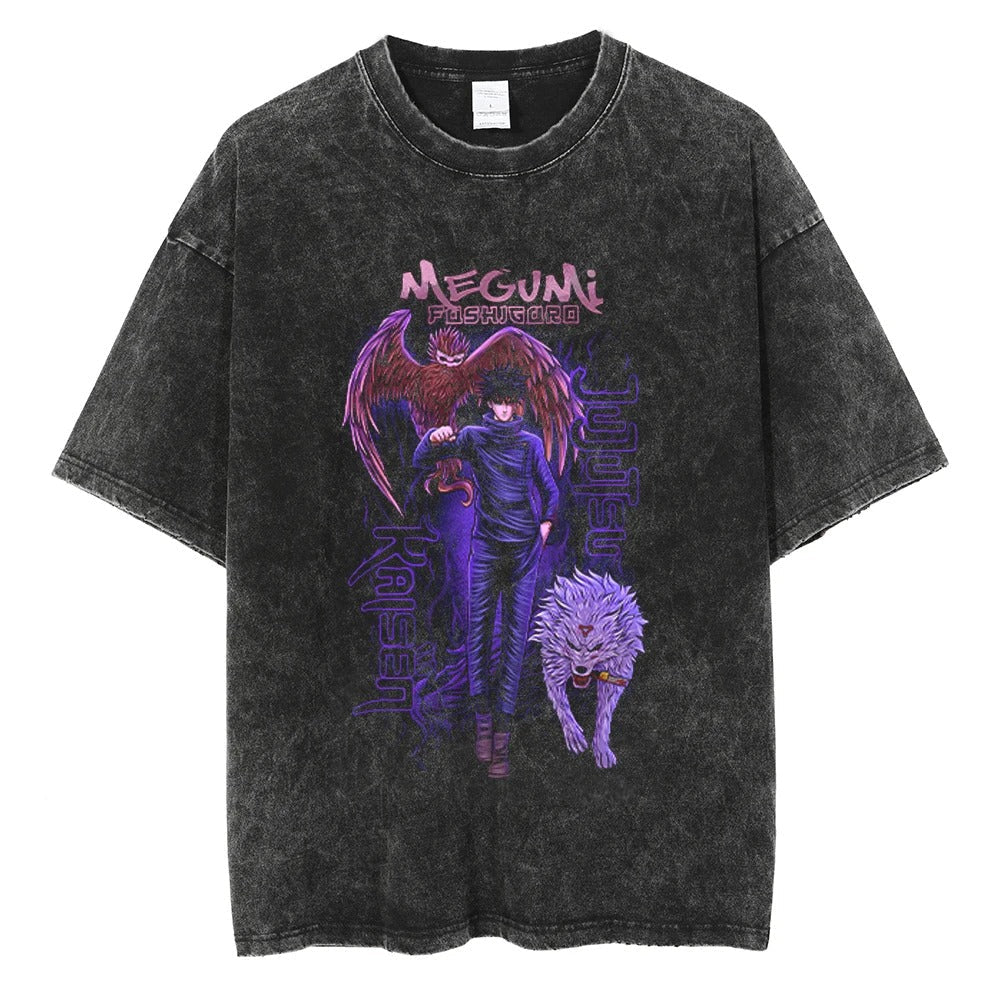 Megumi Fushiguro "Mahoraga Summoner" Vintage T-shirt #03