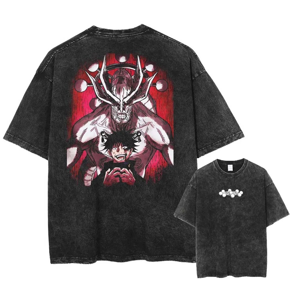 Megumi Fushiguro "Ten Shadows" Vintage T-shirt #01