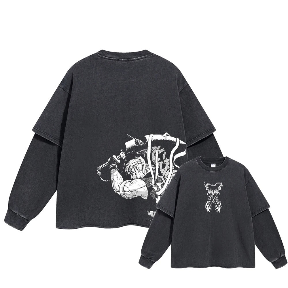 Tengen Uzui "The Dazzling Dancer" Vintage Double Sleeve T-shirt