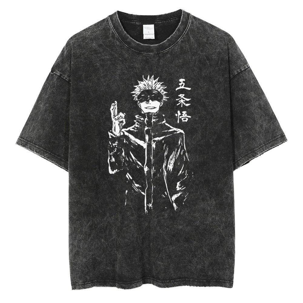Satoru Gojo "Six Eyes" Vintage T-shirt #02