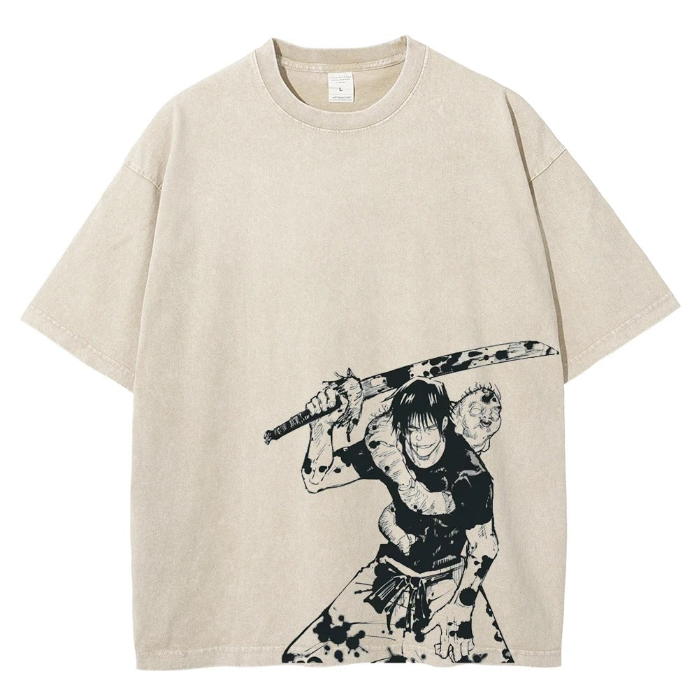 Gojo X Toji "Sorcerer vs Killer" Vintage T-shirt