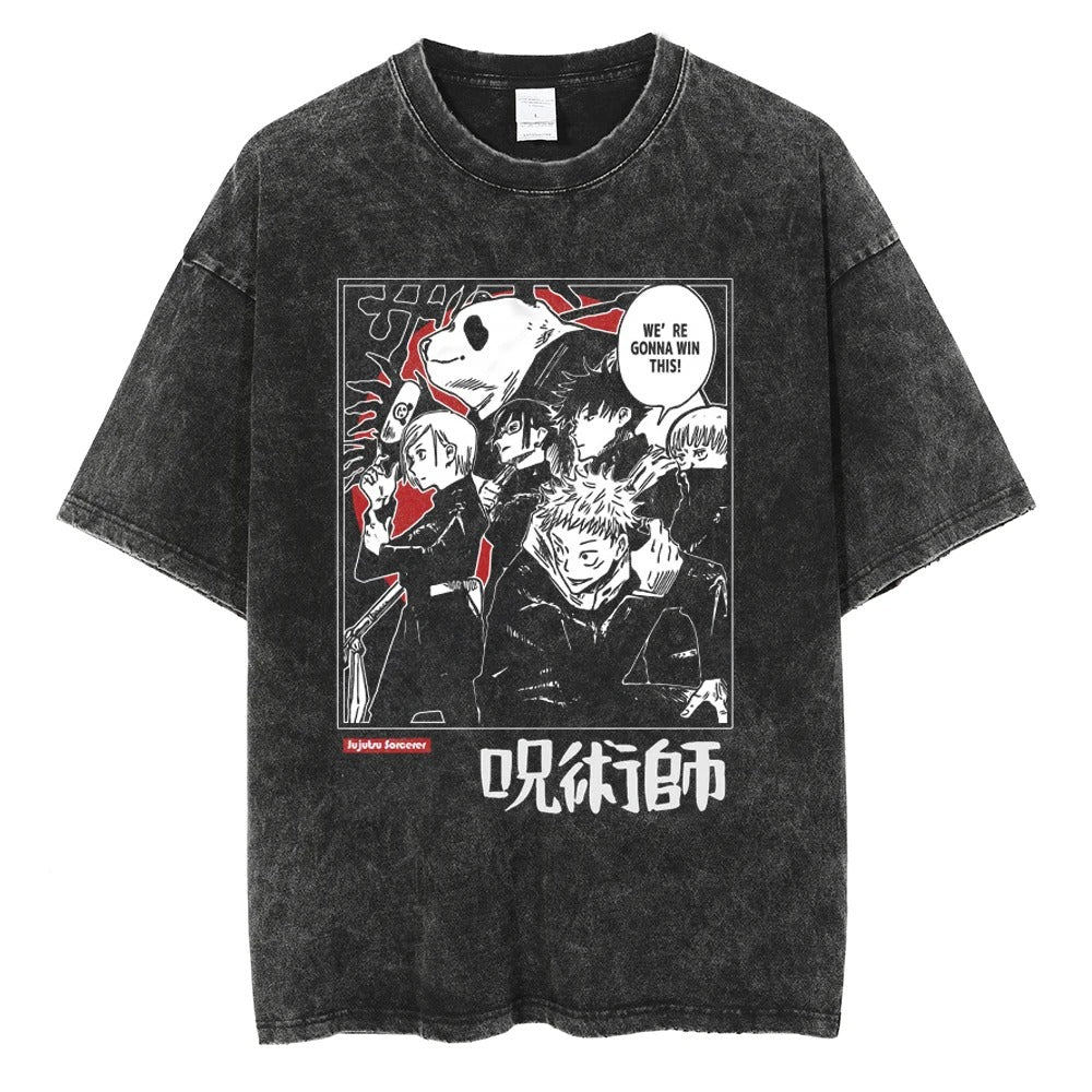 Jujutsu Kaisen "Cursed Spirits" Vintage T-shirt #05