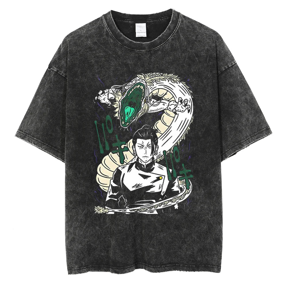 Suguru Geto "Curse User" Vintage T-shirt #02
