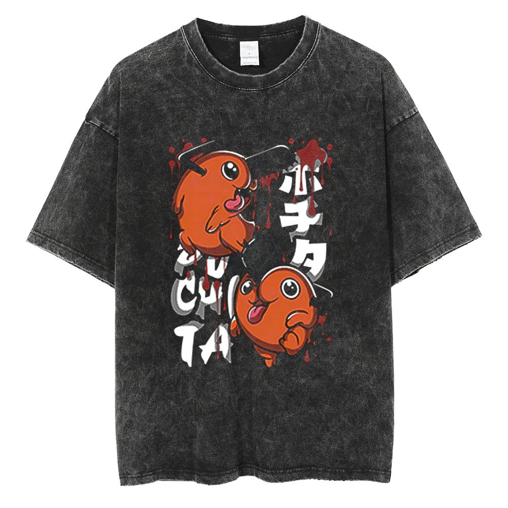 Pochita Vintage T-shirt V5