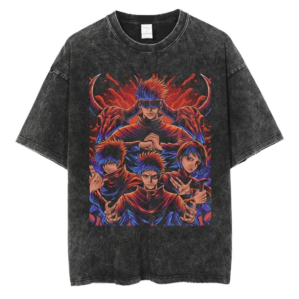 Jujutsu Kaisen "Tokyo Jujutsu High" Vintage T-shirt #03