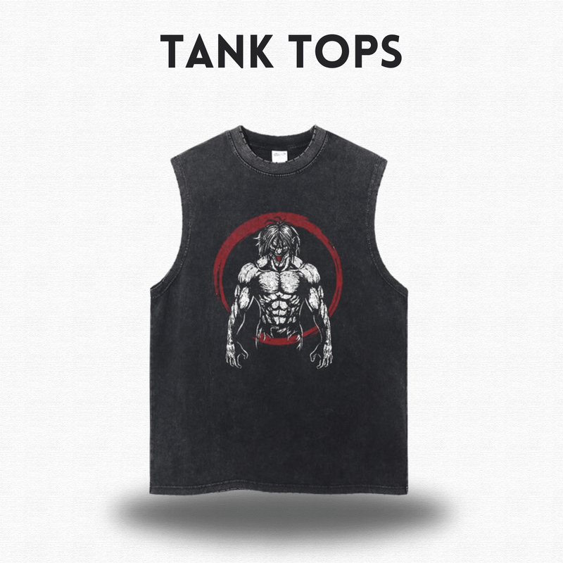 Attack on Titan Tank Tops - SkaiiyPrints