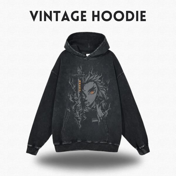 Demon Slayer Vintage Hoodies - SkaiiyPrints