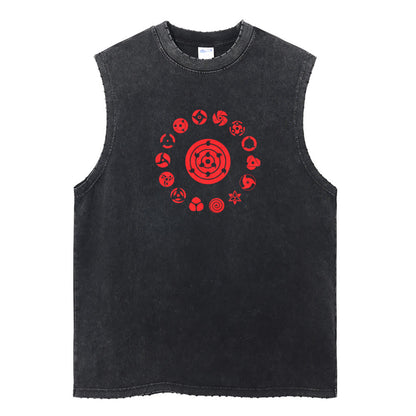 Sharingan Eyes Vintage Tank Top