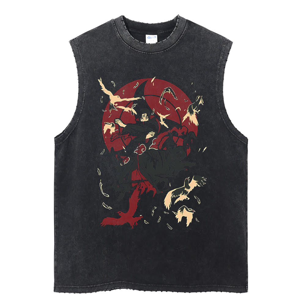 Itachi Uchiha "The Pacifist Warrior" Vintage Tank Top