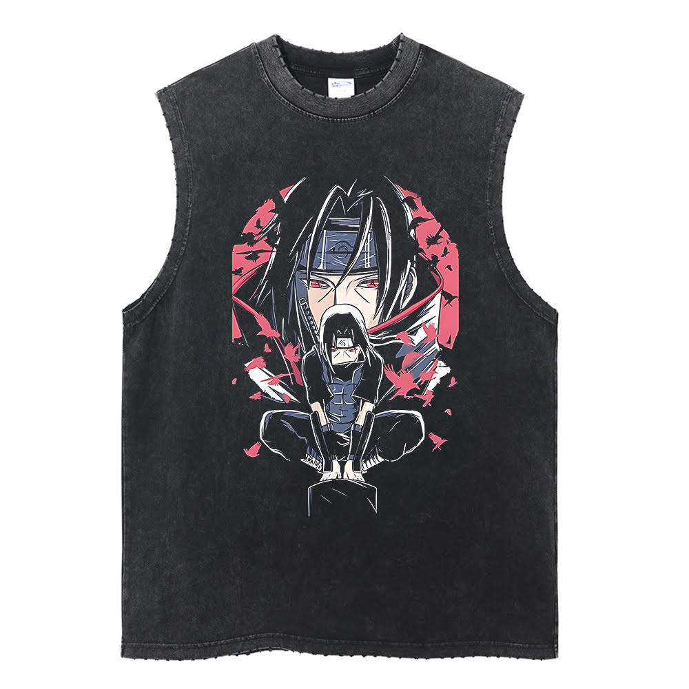 Itachi Uchiha "The Prodigy" Vintage Tank Top