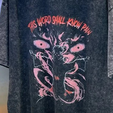 Nagato „Die Welt soll Schmerz erfahren“ Vintage T-Shirt