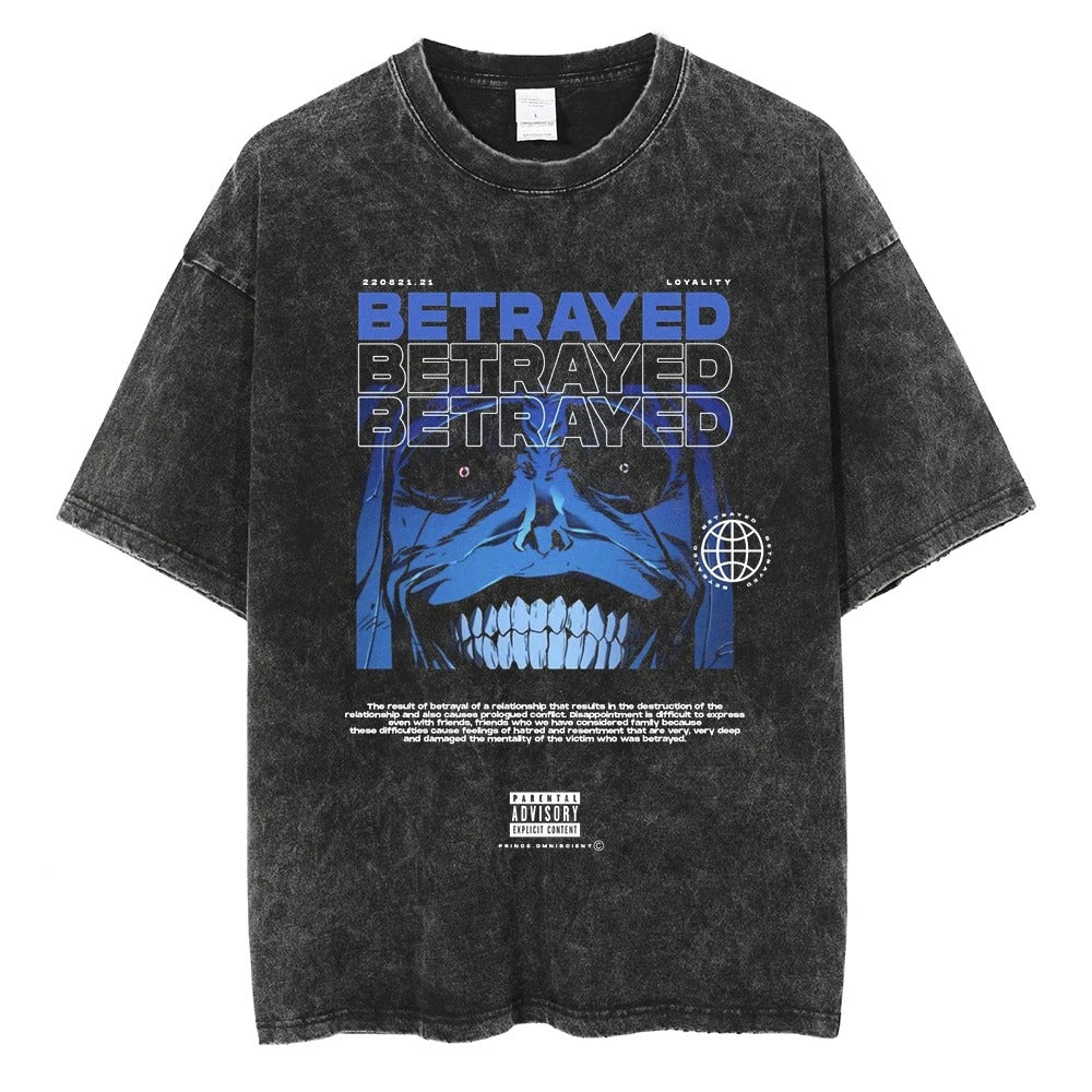 Betrayed Jin Woo VINTAGE OVERSIZE TEE