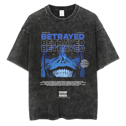 Betrayed Jin Woo VINTAGE OVERSIZE TEE