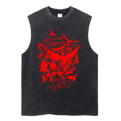 The Crow Master Vintage Tank Top