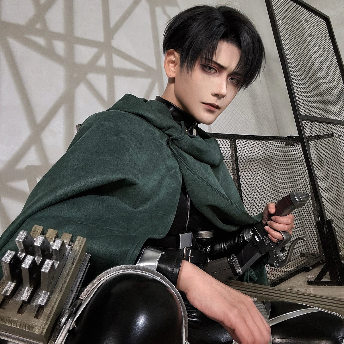 Levi Ackermann Aufklärungstrupp Umhang – Attack on Titan