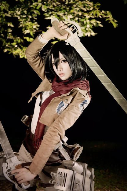 Mikasa Ackerman Cosplay Scarf