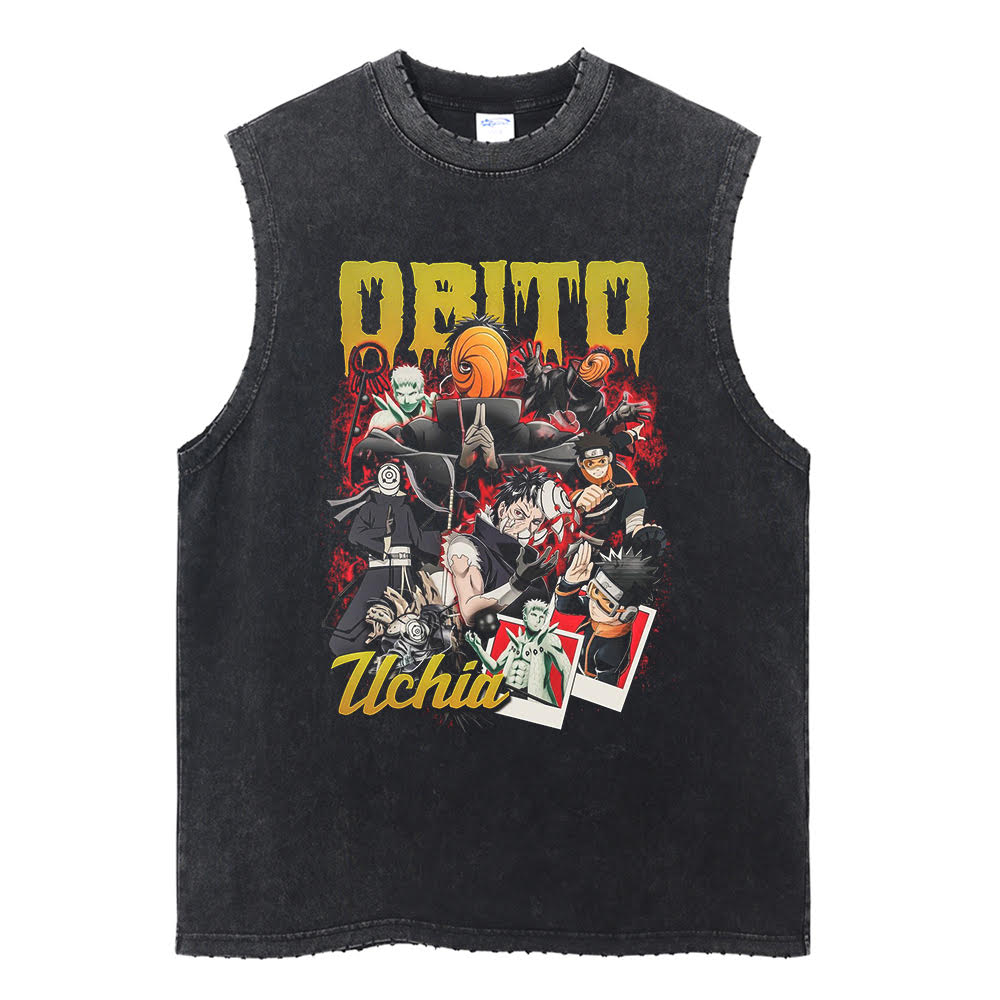 Obito Uchiha Vintage Tank Top