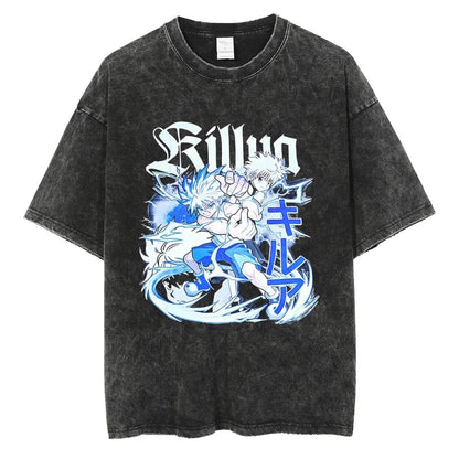 HxH KILLUA V02 VINTAGE OVERSIZE TEE