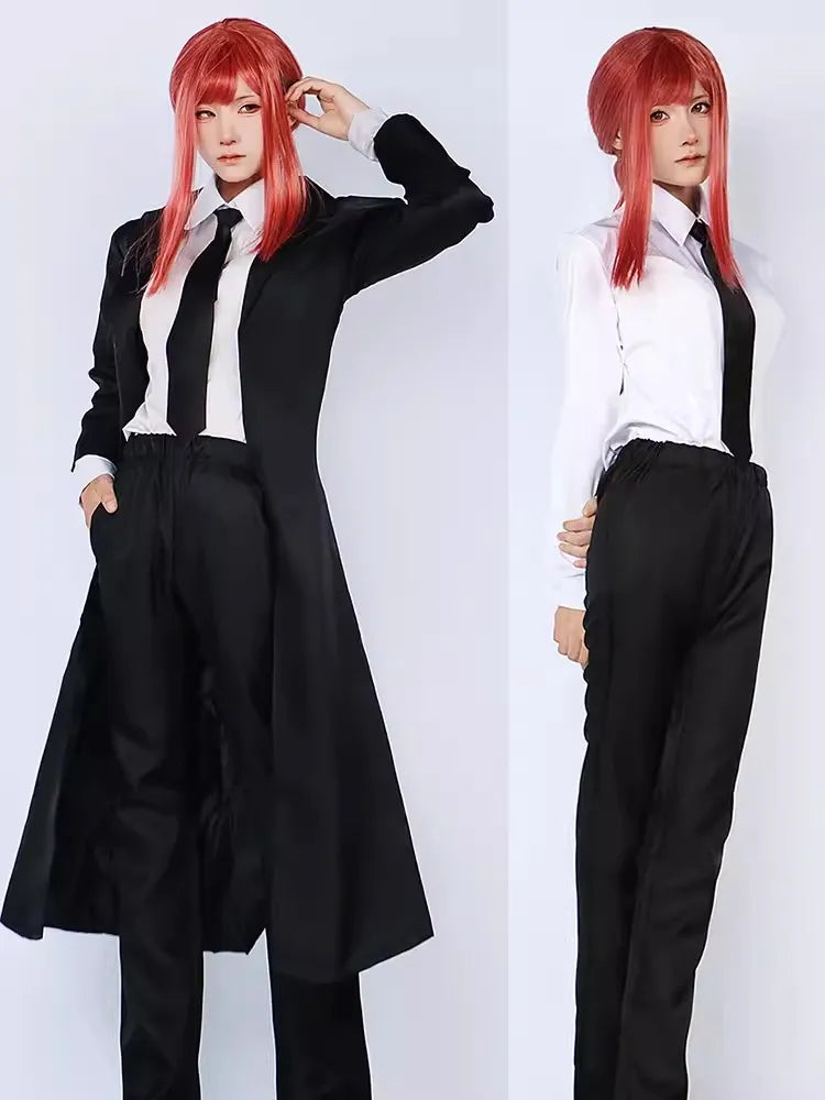 Makima Full Cosplay - Chainsaw Man Control Devil Costume