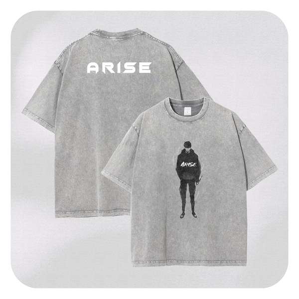 ARISE JIN WOO VINTAGE OVERSIZE TEE