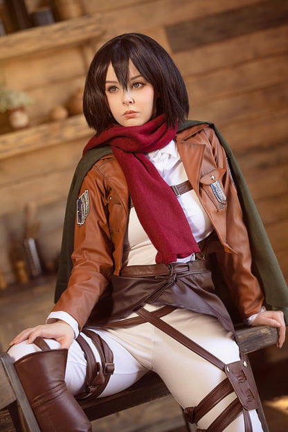 Mikasa Ackerman Cosplay Scarf