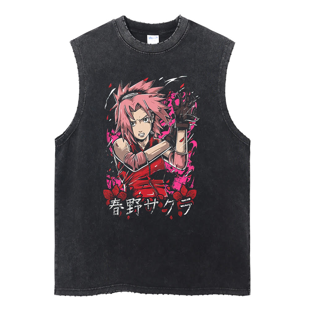 Sakura Vintage Tank Top