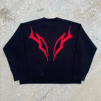 Guts "The Black Swordsman" Loose Knit Sweater