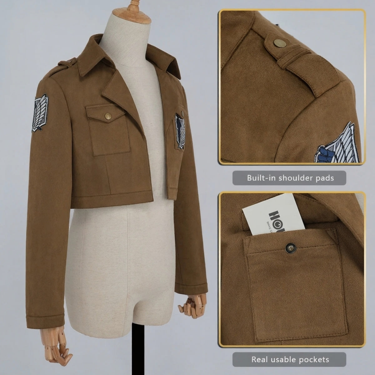 Aufklärungsdienst Jacke – Attack on Titan Cosplay