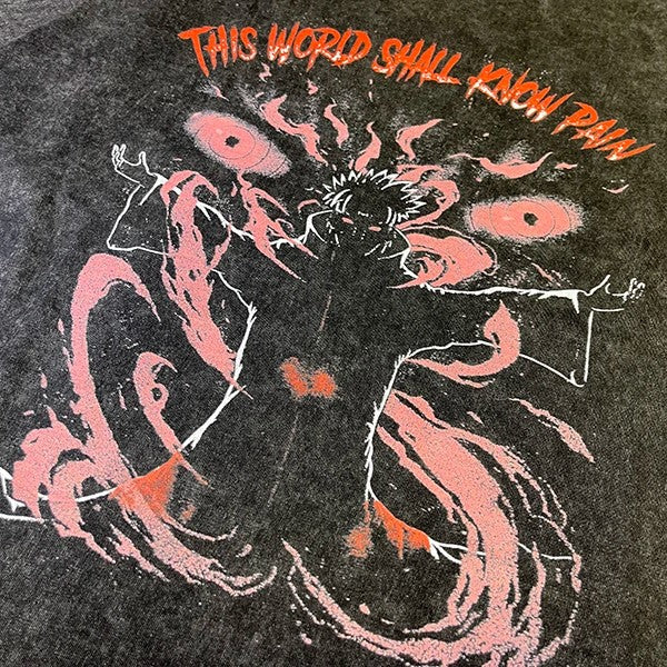 Nagato „Die Welt soll Schmerz erfahren“ Vintage T-Shirt