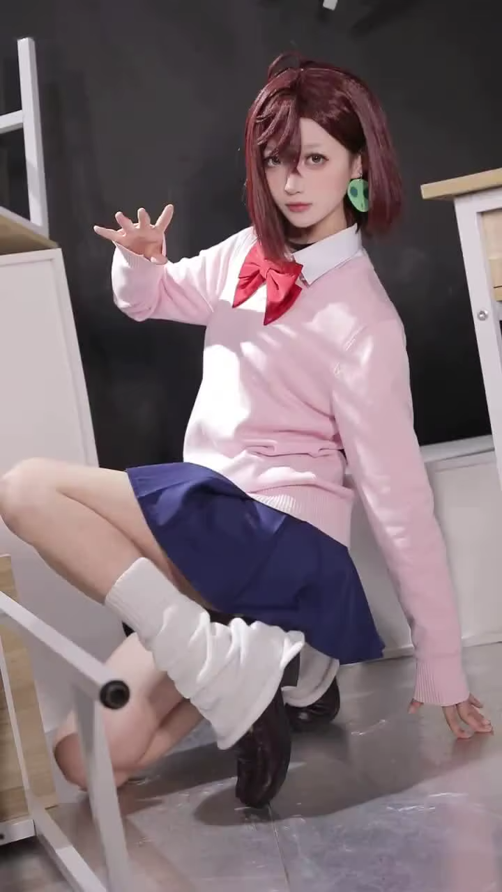 Dandadan Komplettes Cosplay Okarun, Momo, Shira