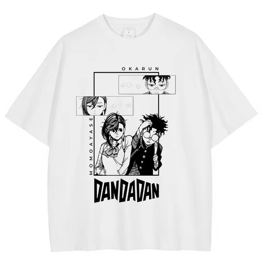 DANDADAN MOKARUN WHITE T-SHIRT