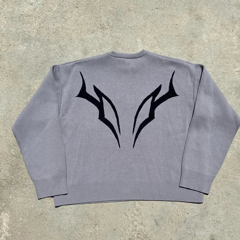 Guts "The Black Swordsman" Loose Knit Sweater