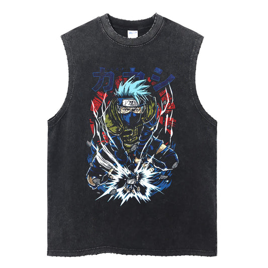 Kakashi of the Sharingan Vintage Tank Top