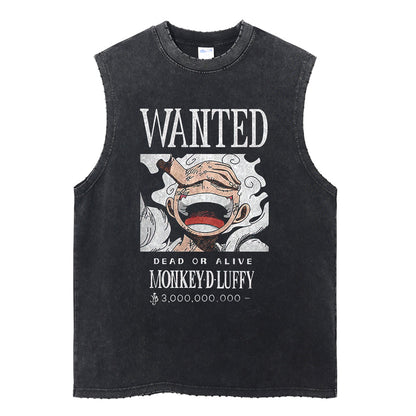 Luffy "Bounty Poster" Vintage Tank Top