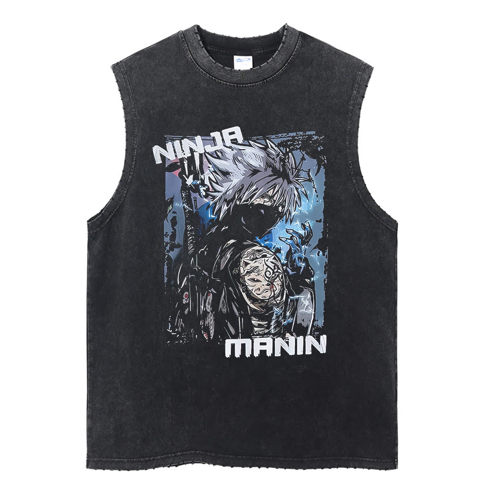 Kakashi Ninga Manin Vintage Tank Top