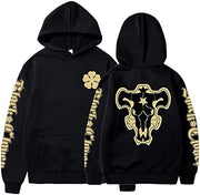 Black Clover „Black Bulls Gold“ Streetwear Hoodie